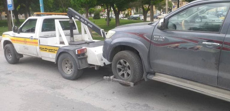 جرثقیل برای خودروهای SUV بلند (مثل پاترول، CR-V)