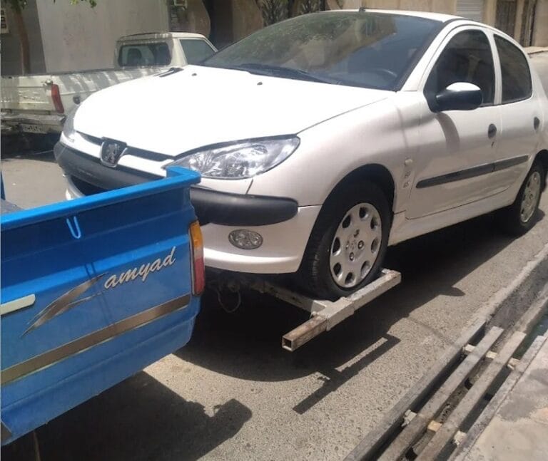 هزینه یدک‌کشی در همدان 1405